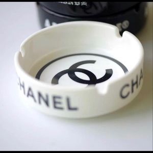 White Chanel ashtray